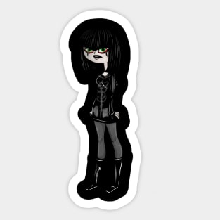 Total Drama The Ridongculous Race Goth Girl Sticker